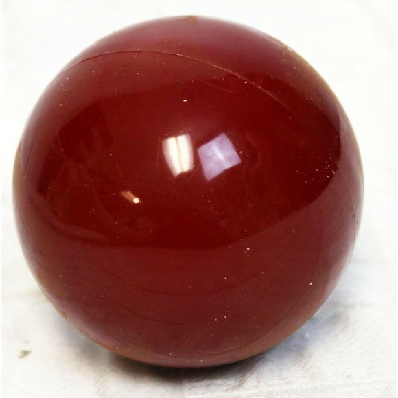 Parkside Replacement Croquet Ball - Smooth Solid Dark Red - 8.75" circumference - Picture 3 of 5